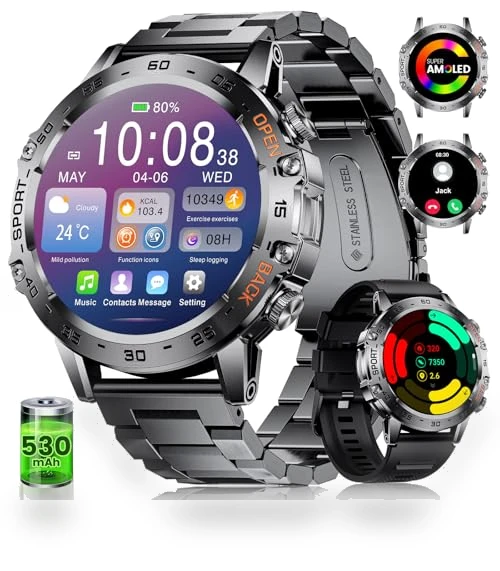 Military Smart Watch for Men — Smartwatches, SUNKTA