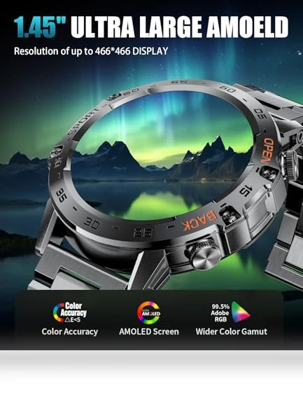 Military Smart Watch for Men — Smartwatches, SUNKTA