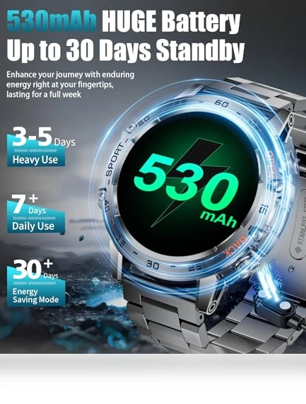 Military Smart Watch for Men — Smartwatches, SUNKTA