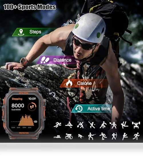 Military Smart Watch — Smartwatches, Leeyalan