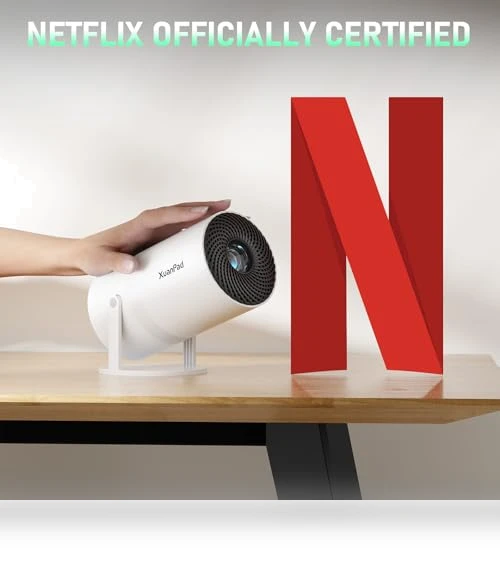 Mini Projector with WiFi and Bluetooth — Home Theater Projectors, XuanPad