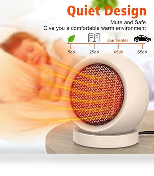 Portable Electric Desktop Heater — Portable Heating Solutions, Coolfor