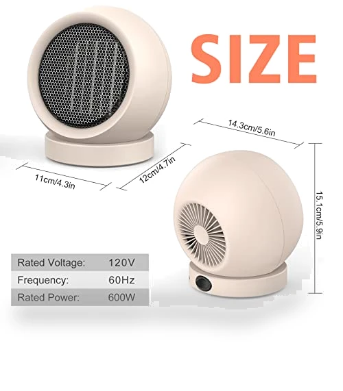 Portable Electric Desktop Heater — Portable Heating Solutions, Coolfor