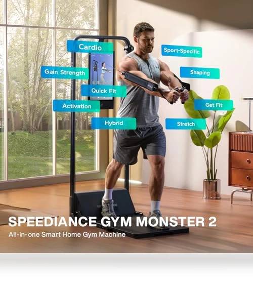 Smart Home Gym Machine — Vibration Plates, Speediance