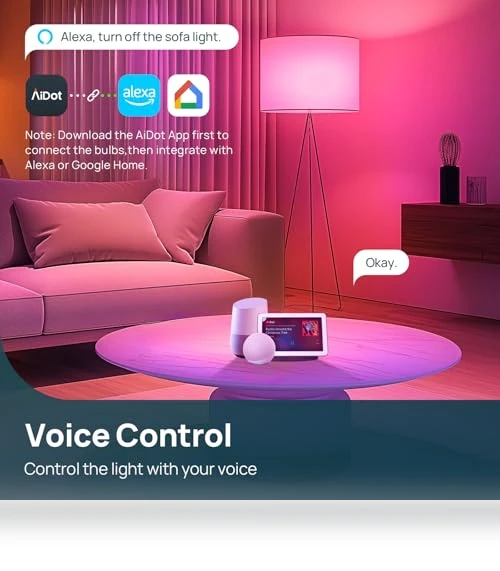 Smart Light Bulbs — LED, Linkind