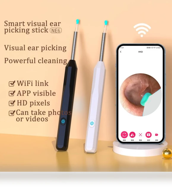 Smart Visual Earwax Cleaning Tool — Wax Removal, OKUBOX