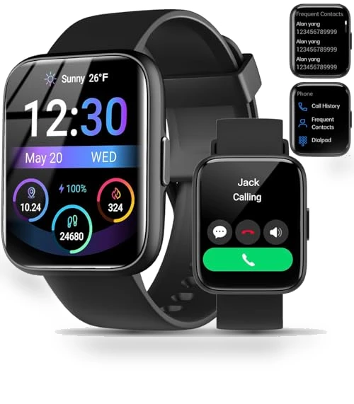Smart Watch with Bluetooth Calling and Health Tracking — Smartwatches, JeeJTek