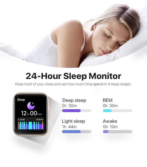 Smart Watch with Bluetooth Calling and Health Tracking — Smartwatches, JeeJTek