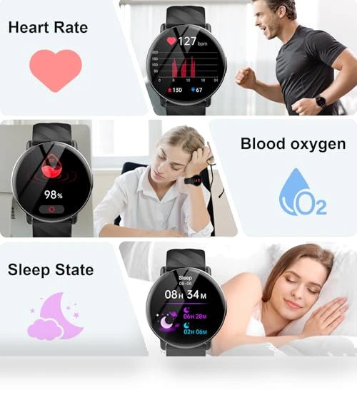 Smart Watch with Call Text Reminder — Smartwatches, OWMSIC