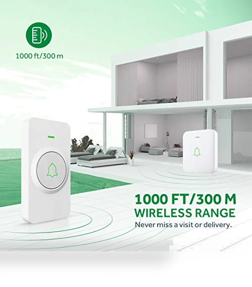 Wireless Doorbell — Chimes, AVANTEK