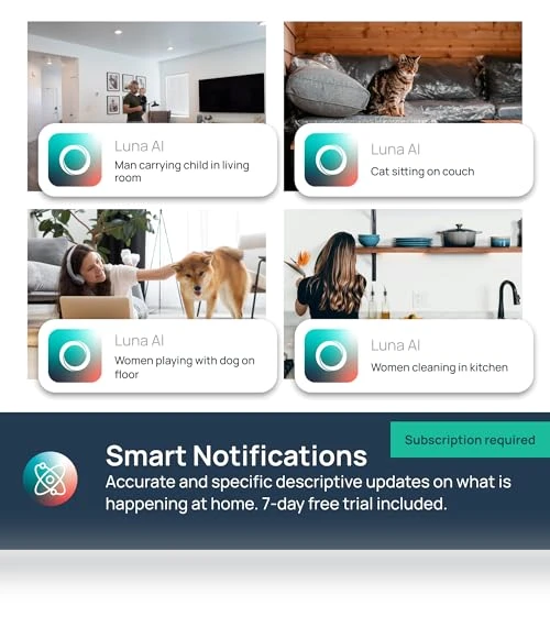 2K Light Bulb Security Camera — Smart Home Security, LUNA HOME, LLC
