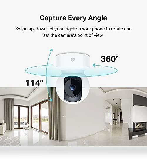 2K QHD Security Camera Pan/Tilt — Smart Home Security, TP-Link