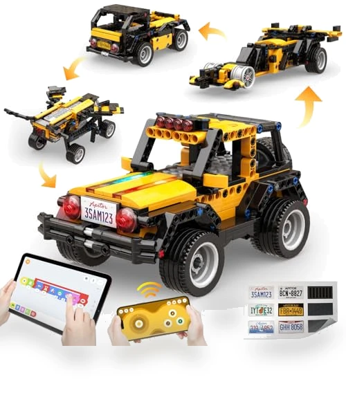4-in-1 Robot Building Kit — Interactive Figures & Robots, Apitor