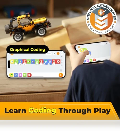 4-in-1 Robot Building Kit — Interactive Figures & Robots, Apitor