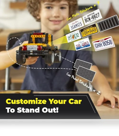 4-in-1 Robot Building Kit — Interactive Figures & Robots, Apitor