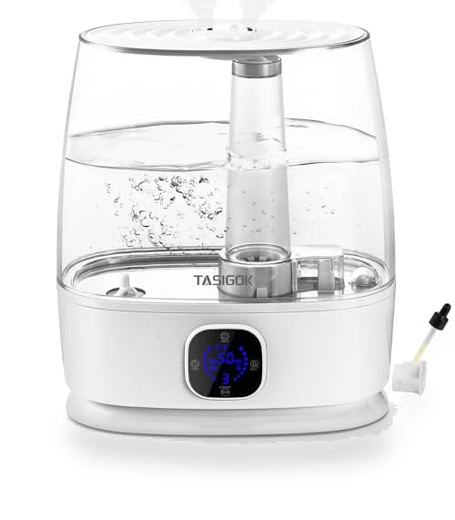 6L Cool and Warm Mist Air Humidifier — Air Moisture Control, Tasigok