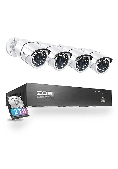 8CH 4K PoE Home Security Camera System — Smart Home Security, ZOSI