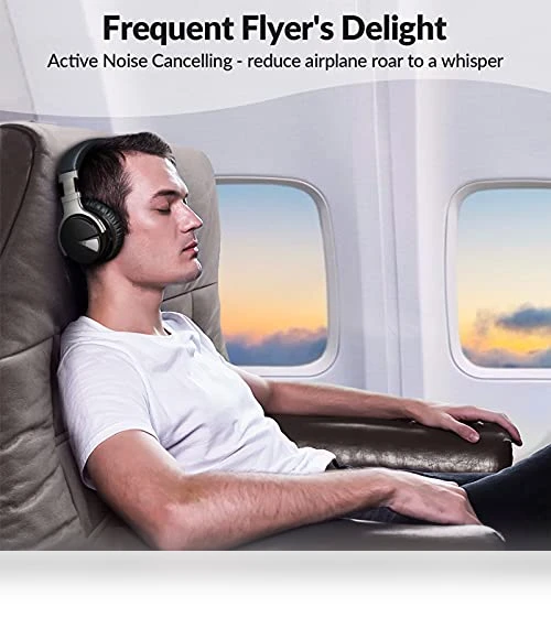 Active Noise Cancelling Headphones — Over-Ear Headphones, Silensys