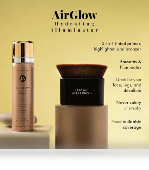 AirGlow Tinted Highlighting Night Mist — Glitter, Jerome Alexander