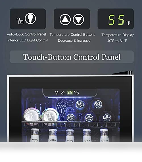 Beverage Refrigerator Cooler — Drink Coolers, Antarctic Star