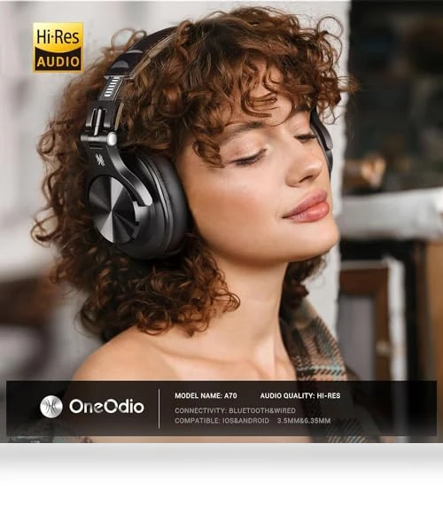 Bluetooth Over Ear Headphones — In-Ear Headphones, OneOdio