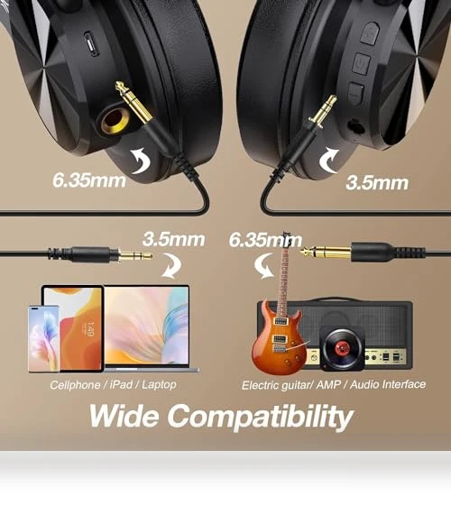 Bluetooth Over Ear Headphones — In-Ear Headphones, OneOdio