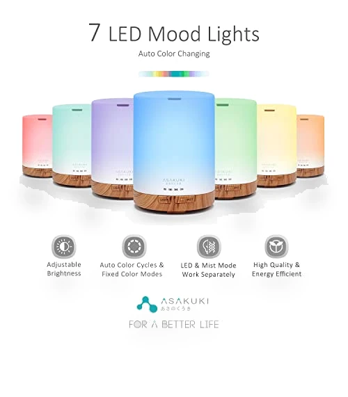 Essential Oil Diffuser with Humidifier — Diffusers, ASAKUKI