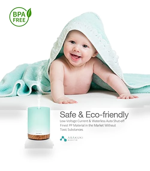 Essential Oil Diffuser with Humidifier — Diffusers, ASAKUKI