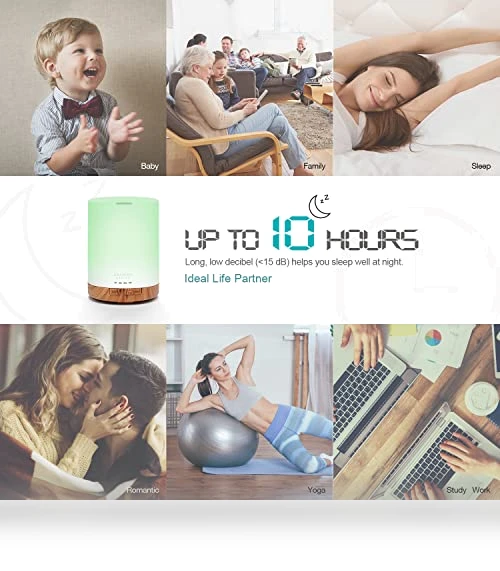 Essential Oil Diffuser with Humidifier — Diffusers, ASAKUKI