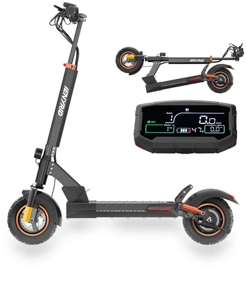 Foldable Electric Scooter with Seat — Electric Vehicles, IENYRID