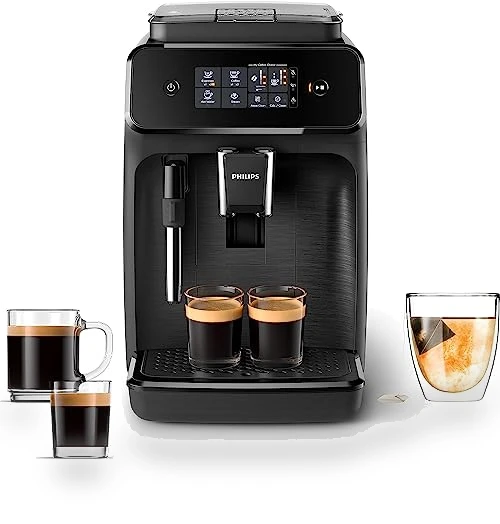 Fully Automatic Espresso Machine with Milk Frother — Electric Blade Coffee Grinders, Philips