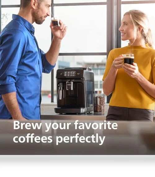 Fully Automatic Espresso Machine with Milk Frother — Electric Blade Coffee Grinders, Philips