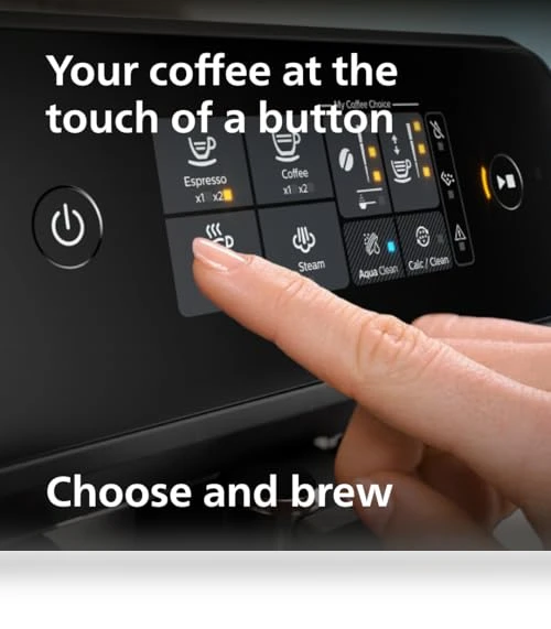 Fully Automatic Espresso Machine with Milk Frother — Electric Blade Coffee Grinders, Philips