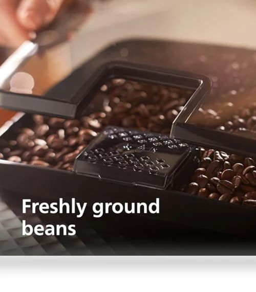 Fully Automatic Espresso Machine with Milk Frother — Electric Blade Coffee Grinders, Philips