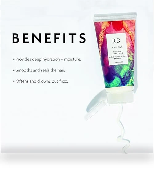 High Dive Moisture and Shine Crème — Hair Nourishing Oils, R+Co