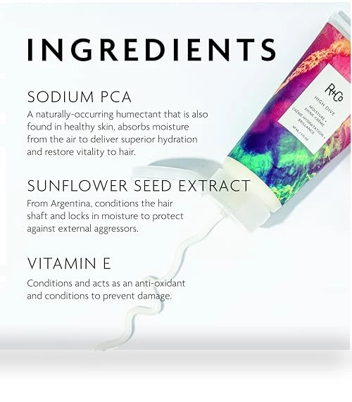 High Dive Moisture and Shine Crème — Hair Nourishing Oils, R+Co