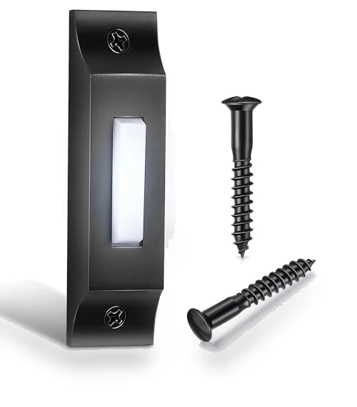 LED Lighted Doorbell Button — Push Buttons, Enhon