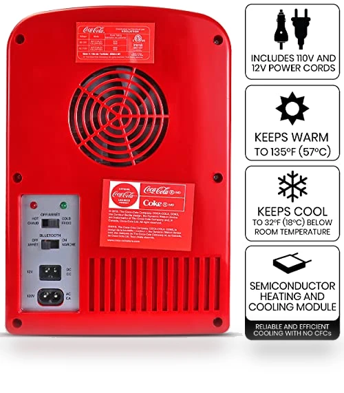 Mini Fridge with Bluetooth Speaker — Mini Fridges, Koolatron
