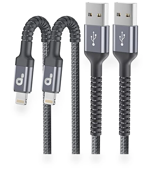 Nylon Braided Lightning Cable — Chargers & Cables, PRAKIE