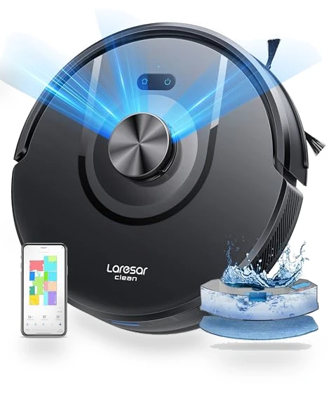 Robot Vacuum and Mop Combo — Smart Cleaning Robots, Laresar Clean