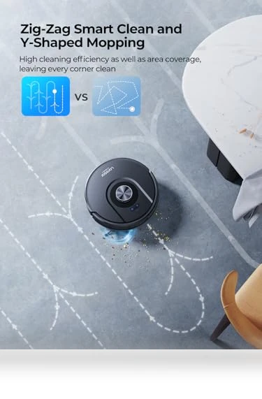 Robot Vacuum and Mop Combo — Smart Cleaning Robots, Laresar Clean