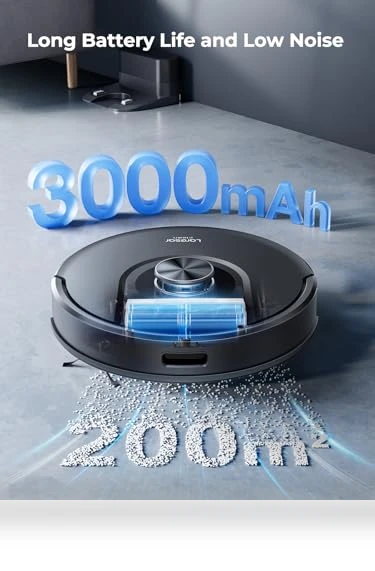 Robot Vacuum and Mop Combo — Smart Cleaning Robots, Laresar Clean