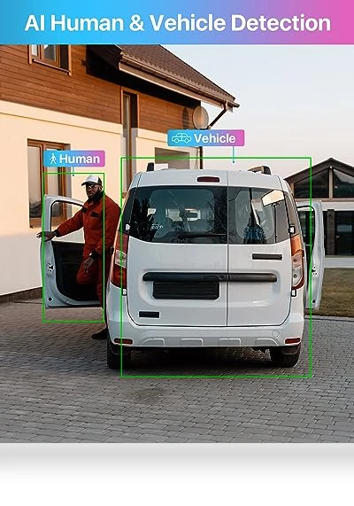 Security Camera System with AI Human/Vehicle Detection — Security Cameras, ZOSI