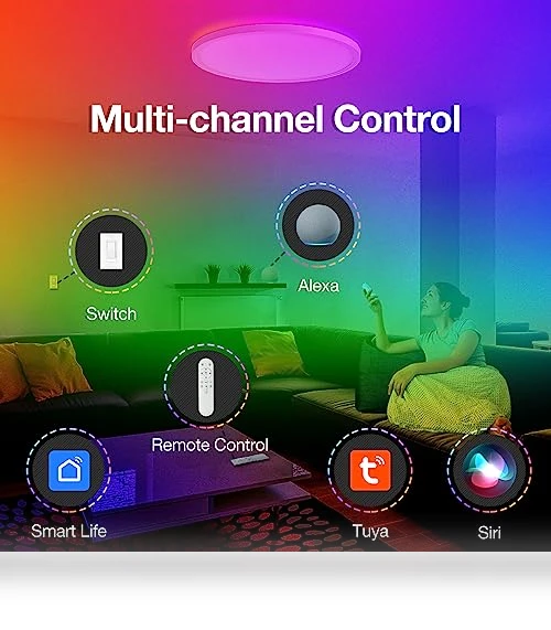 Smart Ceiling Light RGB — LED, VocgoUU