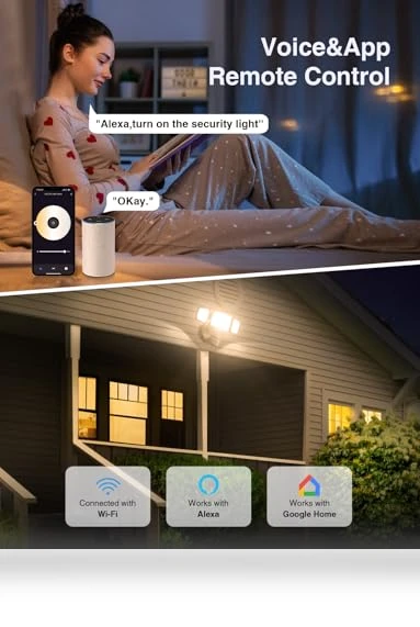 Smart LED Security Lights — Outdoor Security & Flood Lighting, Onforu