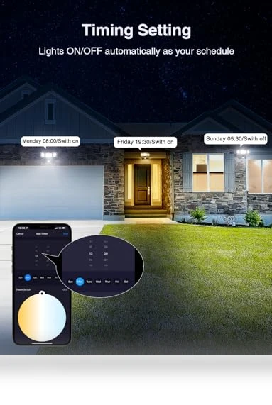 Smart LED Security Lights — Outdoor Security & Flood Lighting, Onforu