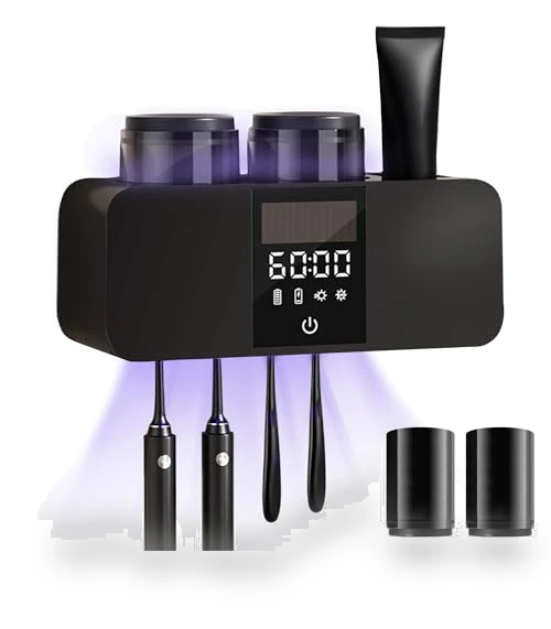 Smart Toothbrush Cleaner & Wall Mounted Holder — Toothbrush Holders, Stageya
