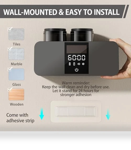 Smart Toothbrush Cleaner & Wall Mounted Holder — Toothbrush Holders, Stageya