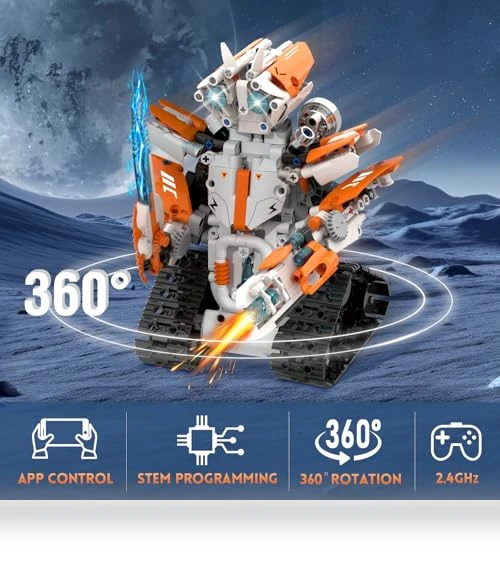 STEM Robot Building Kit — Construction Kits, SUNRISELAND