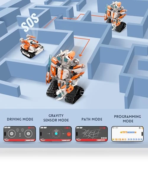 STEM Robot Building Kit — Construction Kits, SUNRISELAND